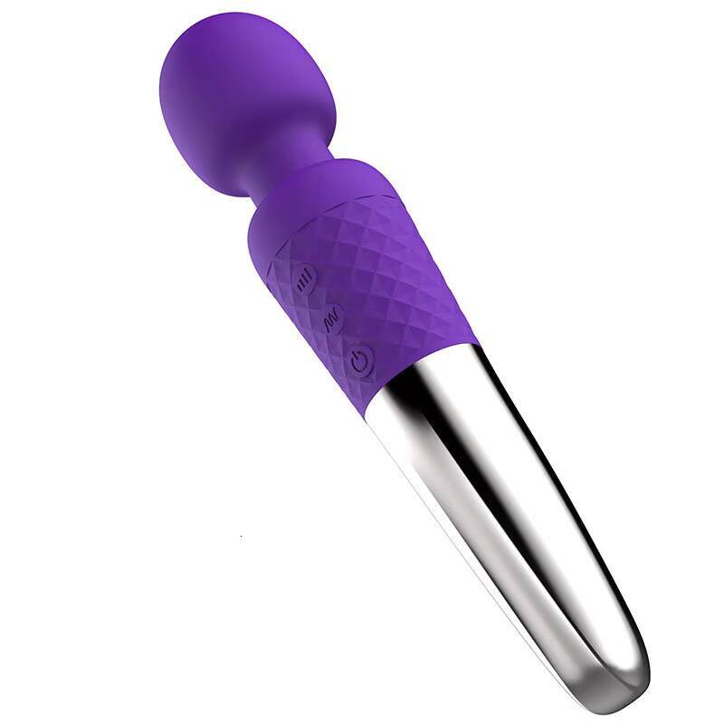 Female Body Dildo Clitoris Stimulating Massage Vibrator and Back Pain Relief Sex Toys with Vibrating Wand Her Pleasure
