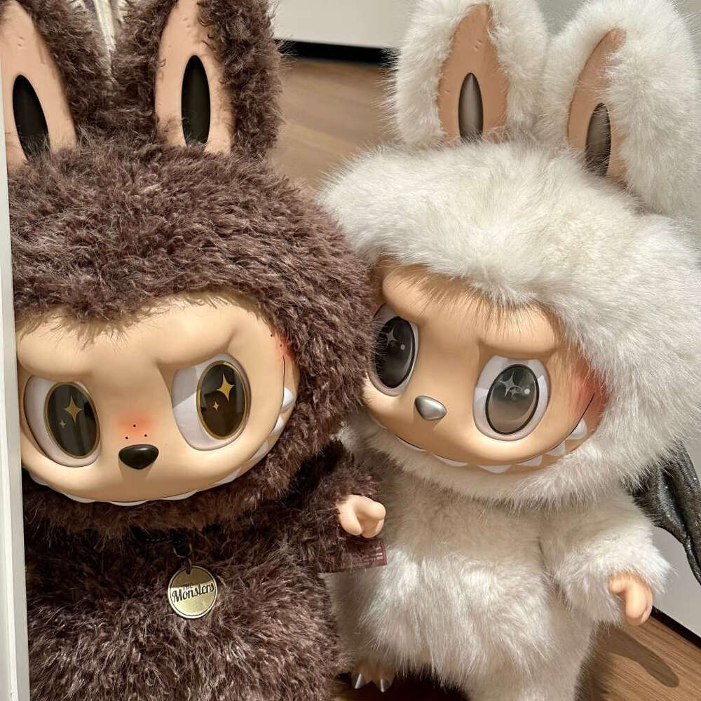 Vinyl Face Action Figure Plush Doll The Monster 58Cm Zemomo I Found You Angel In Clouds Labubu Dolls