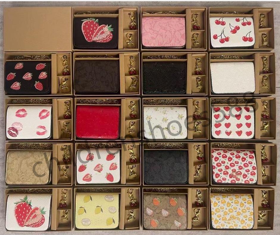 Designer wallet women's retro single-shoulder bag classic multi-pattern short wallet multi-functional chain wallet