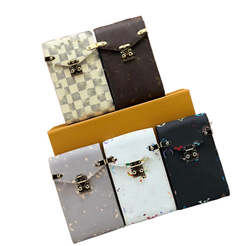 Women's Leather Bag Crossbody Cell Phone Bag Single Shoulder Messenger Purse Large Capacity Casual Crossbody Small Bag