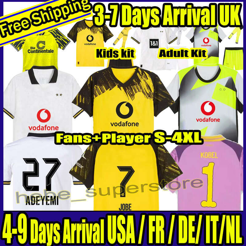 S-4XL Soccer jersey HALLER REUS 25 26 dortmundS 2025 2026 football shirts BELLINGHAM men kids REYNA BRANDT SCHLOTTERBECK ADEYEMI MOUKOKO All Black special