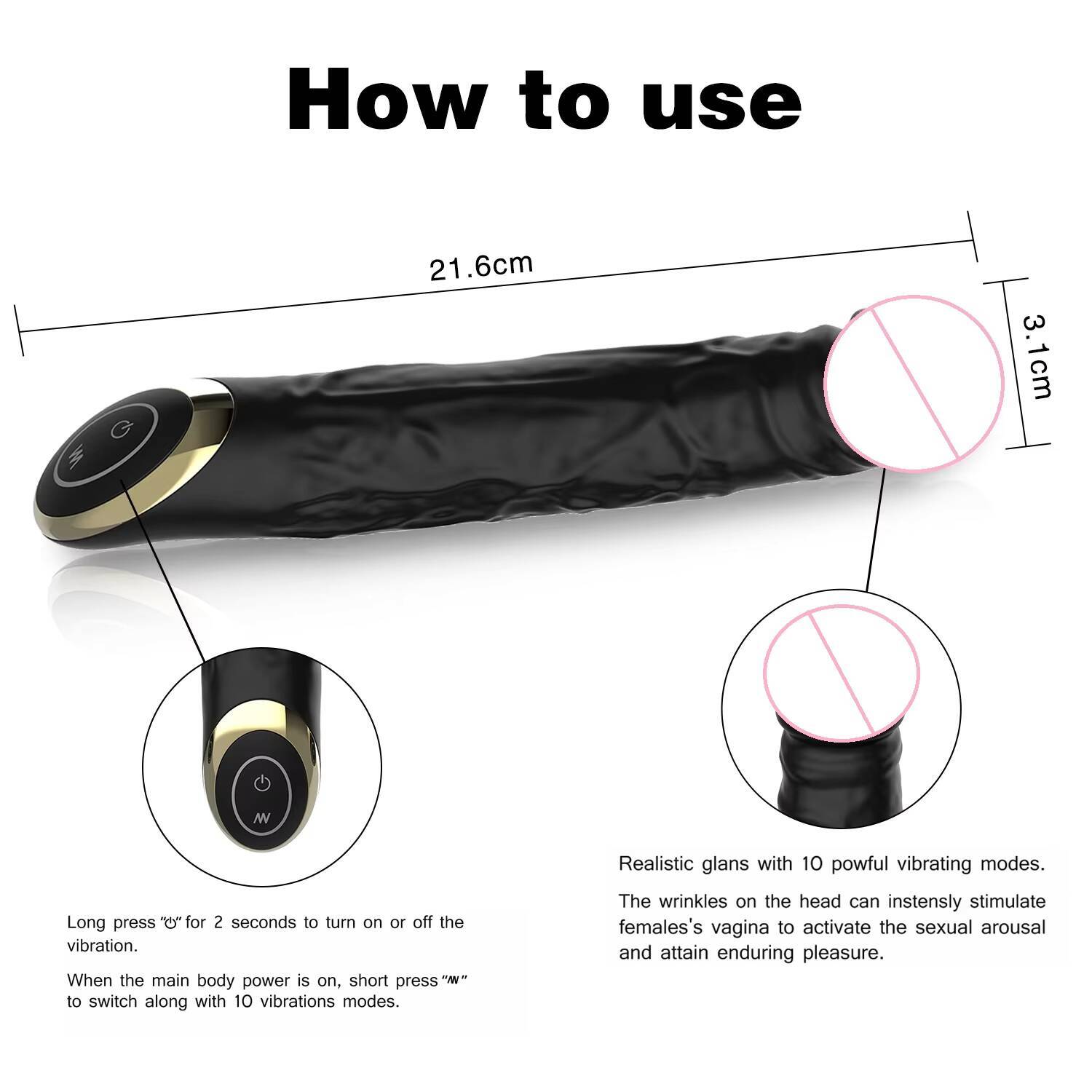 Waterproof Women Masturbation Vibrating Consoladores Para Las Mujeres Sexuales Dildo Sex Toys Vibrating Realistic Dildo Vibrator