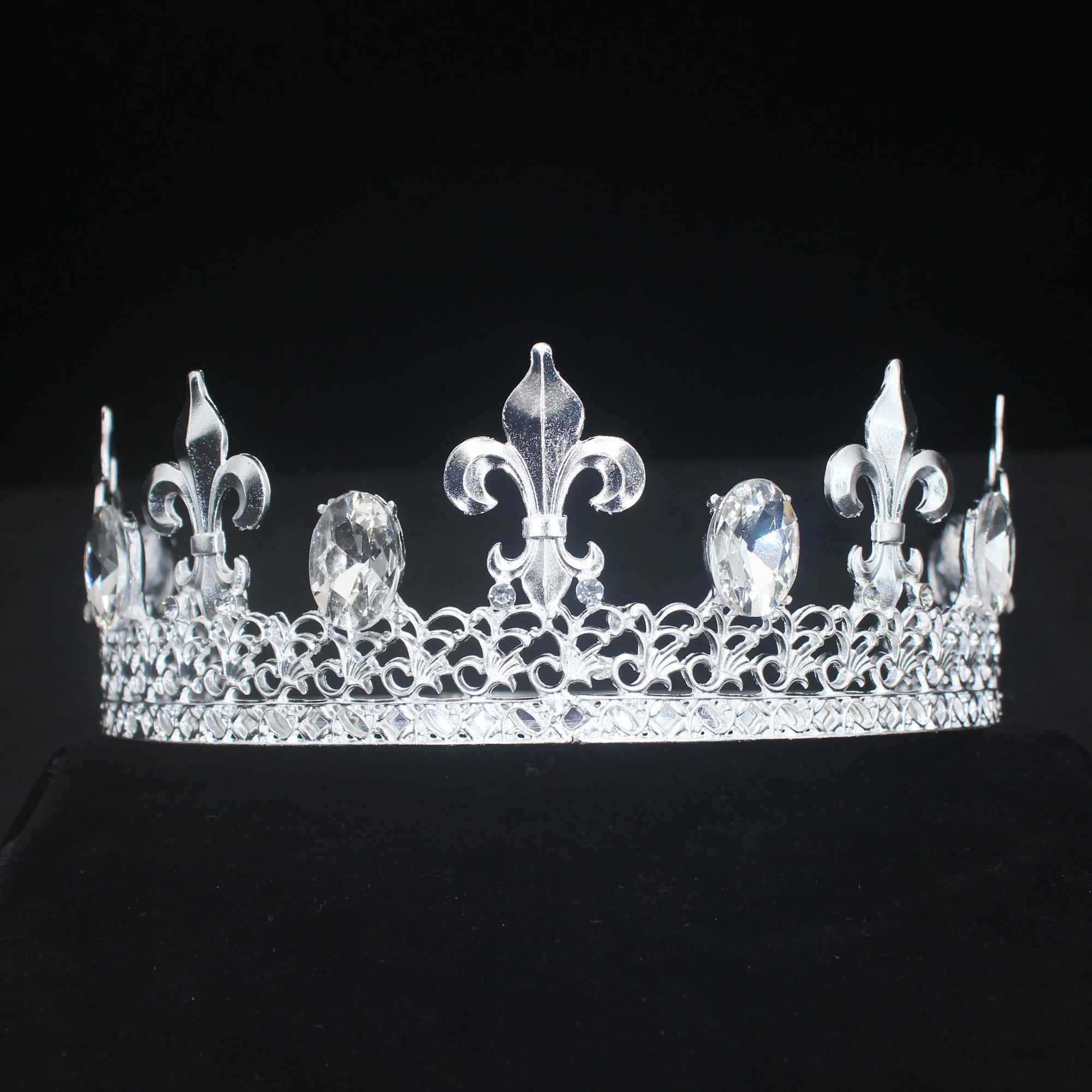 Vintage Baroque Thorn Tiara Crowns For Girl Women Diadem Headpiece Pageant Prom Royal Hair Ornaments Head Jewelry cessories L250928Q9ZP