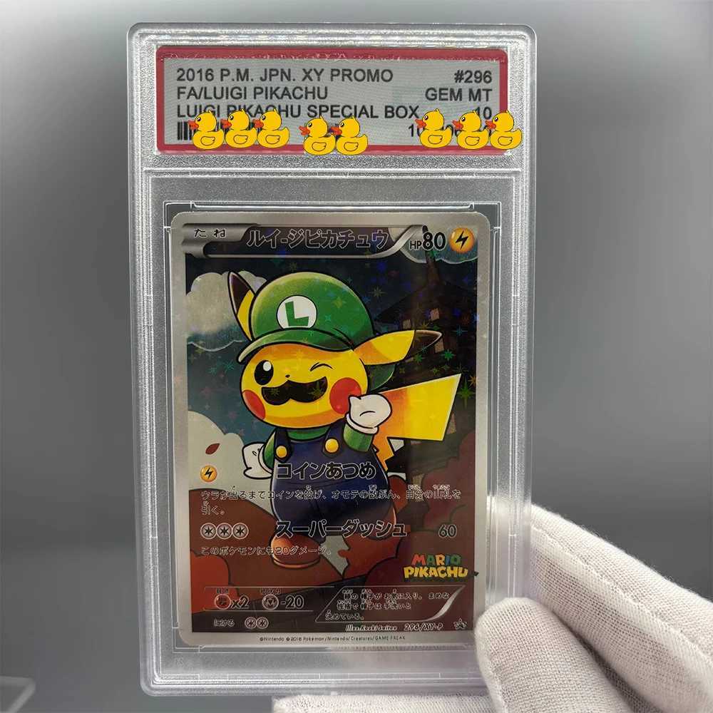 DIY Card Collection Card 2016 PM JPN XY PROMO PONCHO WEAR 10Points Card Anime Game Gift L250929QP0T