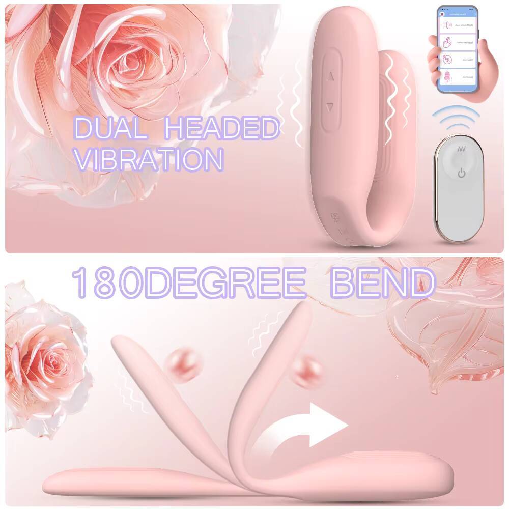 SHande App Remote Control Clitoral Couple Vibrator Panties Wearable USB Charge Women Vibrators Custom Private