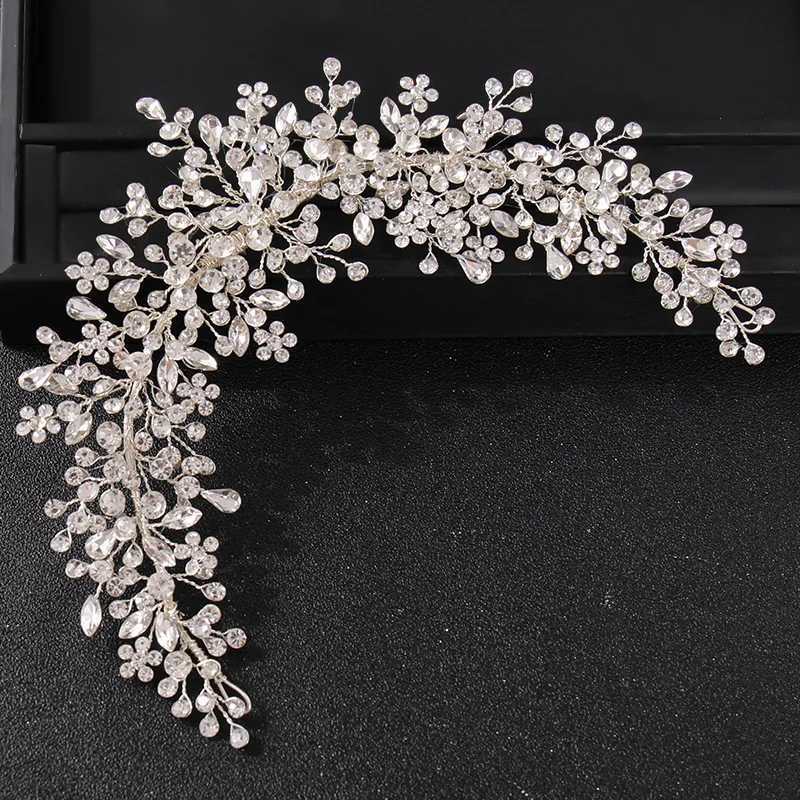 Crystal Rhinestone Bridal Wedding Headbands Tiaras Hairbands For Elegant Girls Bride Bridal Wedding Hair cessories Headpieces L250928ZEZ8