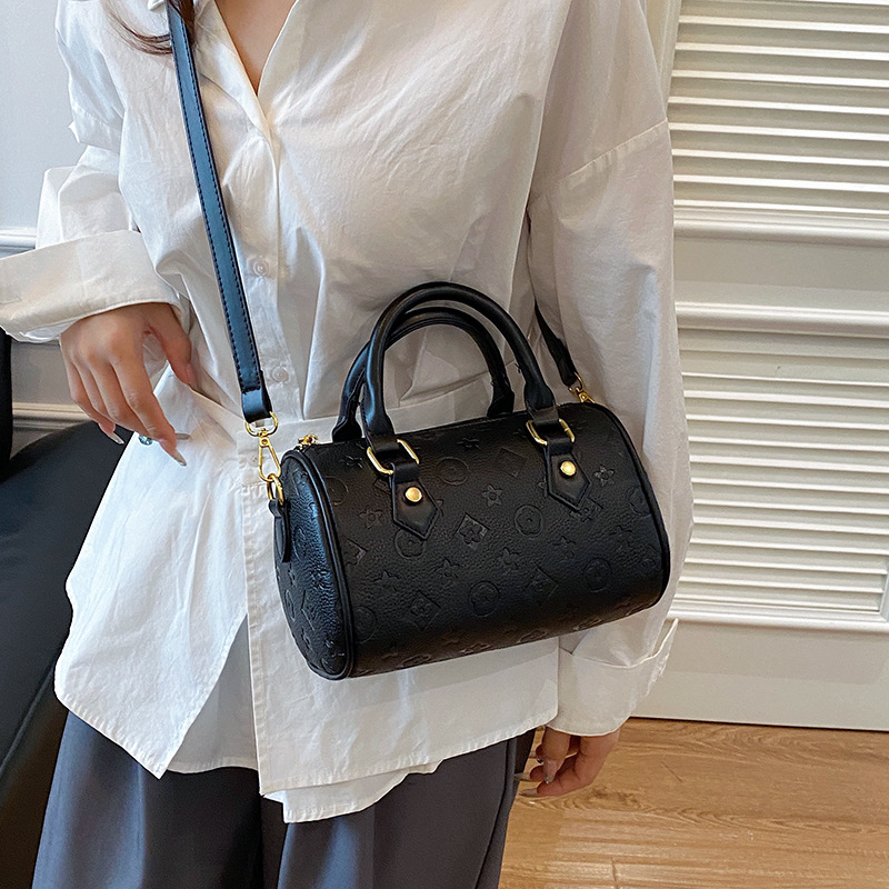 Printed contrasting small bags trendy slanted bags pillow bags Western style women bags Free Shipping