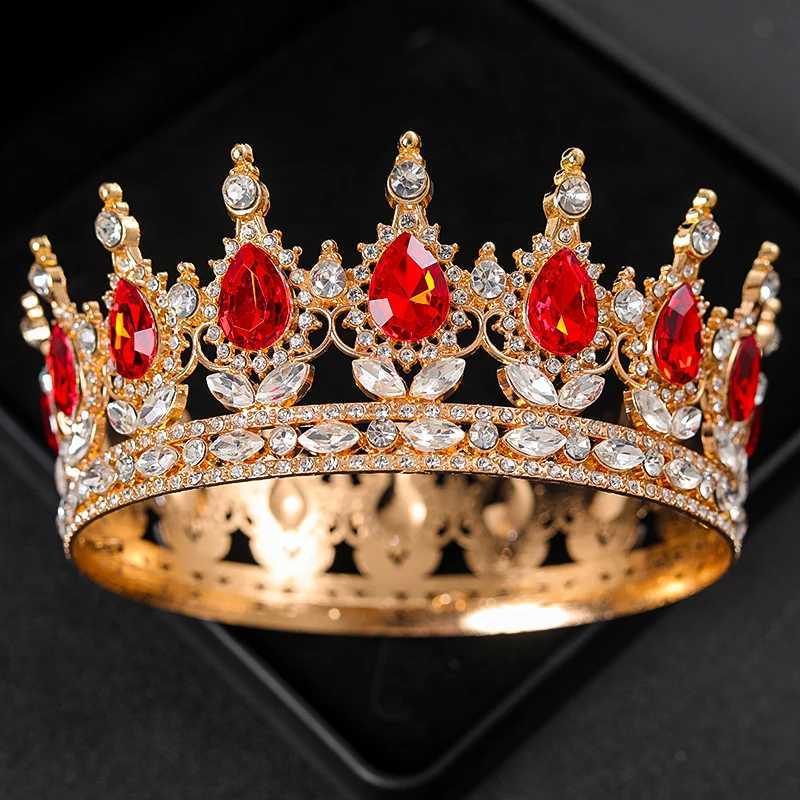 Baroque Crystal Tiaras And Crowns Rhinestone Prom Diadem Headband Crown Bridal Wedding Hair cessories Jewelry Crown Tiara Gift L250928VL6K