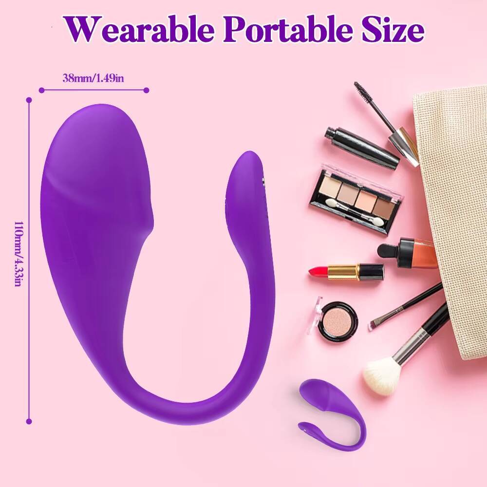 Little Dolphin 9Frequency APP Remote Control Female Wearable Vibrator Adult Sex Toys Wholesale Body Massager Masturbators