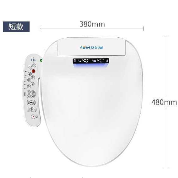 Mei Smart Toilet Seat Universal Fully Automatic Home Elderly Remote Control Model Seat Heating Flushing Warm Air Drying 241210