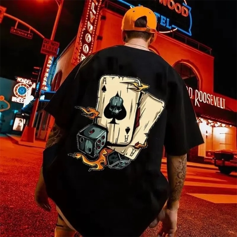 Mens Vintage Funny Tees Short Sleeve Summer Plus Size Tshirt Graphic Horse Casual Tops Y2k Style Printing Fashion Emo Clothes 240419