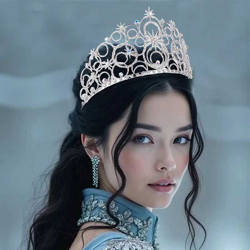 Wicked Witch Bubble Tiara Cosplay Headband Princess Crown for Women Bridal Wedding Prom Birthday Party Hair Jewelry L250928CMQ0