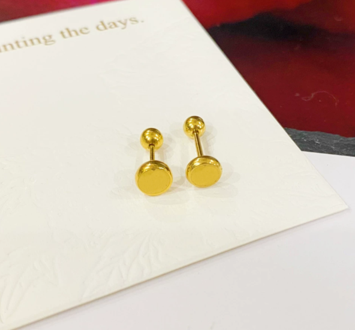 Super cute Designers Stud earring for Women Gold Plated 925 Silver Stainless Steel Wedding Party Jewerlry