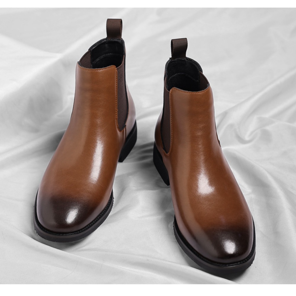 Large Sizes Available: Comfortable and Fashionable Men's Martin Chelsea Footwear