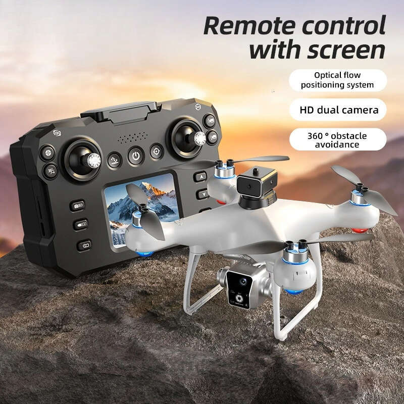 Ky102 8K Aerial HD Professional Beauty Filters Dual Camera Brushless Motor Obstacle Avoidance Optical Flow Drone