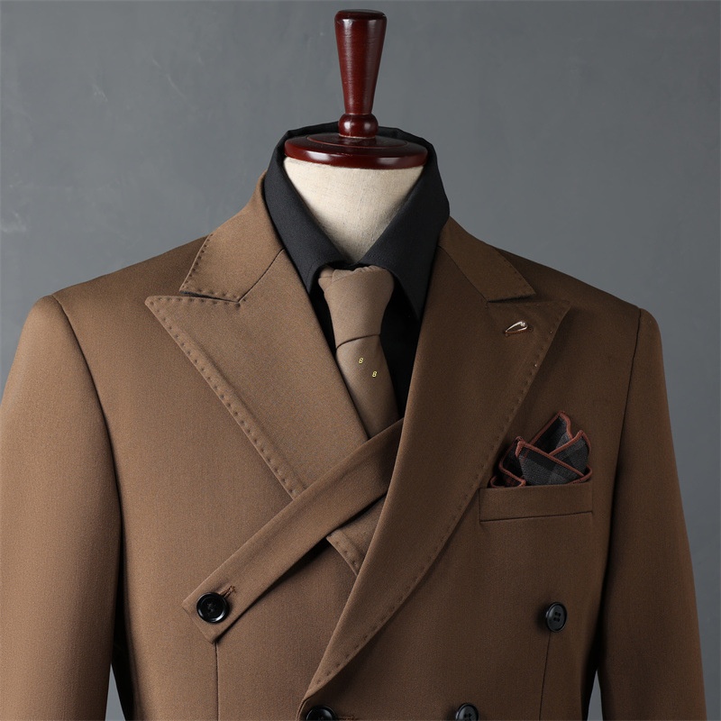 Men's k1670 Suit - Large Size Professional Wear for Groomsmen & Work