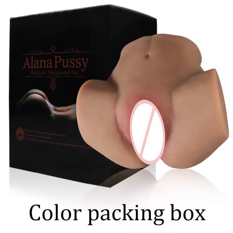 TPE Soft Male Masturbator Real Big Ass Pussy Sex Toys Artificial Lifelike Girl Ass Pussy Vagina for Men Masturbation