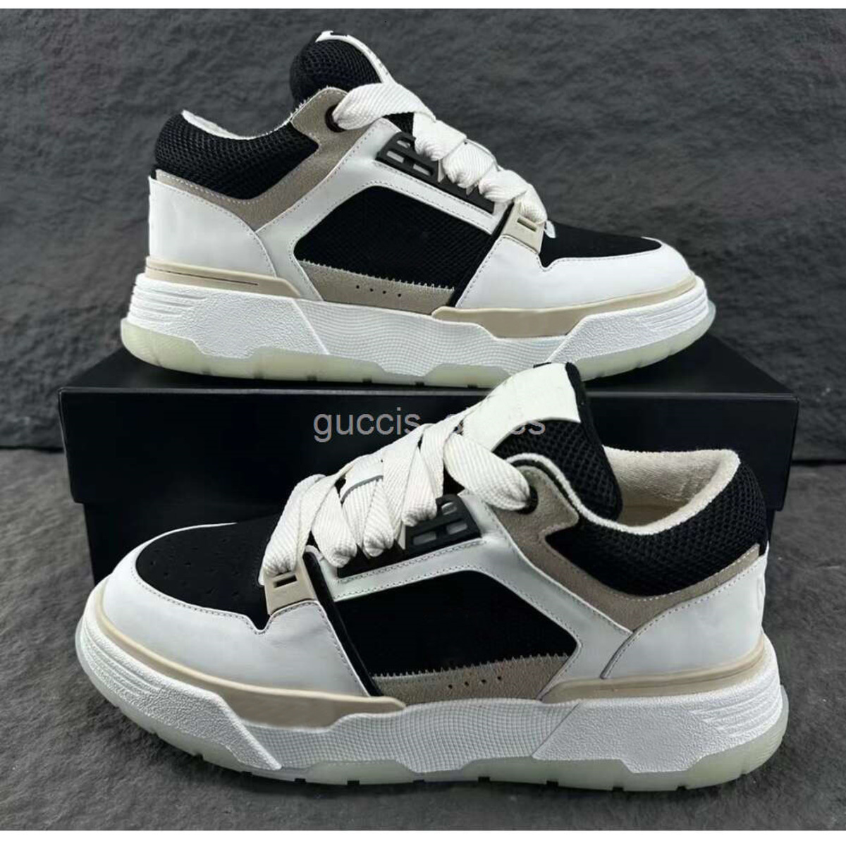 Shoe Mens Shoes Bread Sneakers Unisex Designer Chunky Platform Men Women Nubuck Mesh Leather Lace-Up Shoe Mens Classic casual shoes Men Designers shoes 8898