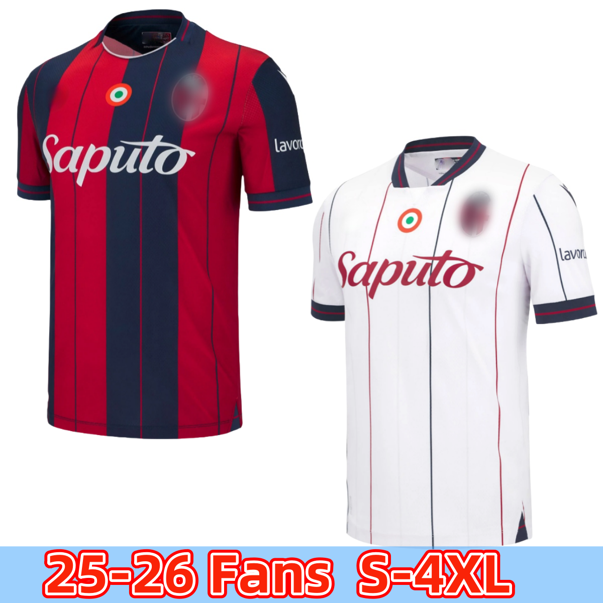 25 26 Bologna Soccer Jerseys ORSOLINI CAMBIAGHI NDOYE DALLINGA CASTRO AEBISCHER AEBISCHER MORO FREULER FERGUSON FABBIAN Men Kids 3XL 4XL