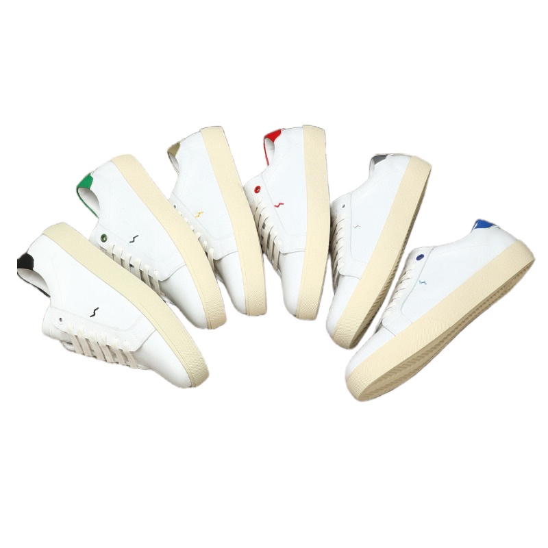 Casual shoes classic men designer shoes luxury brand skate shoes genuine leather sneakers embroidered letter platform shoes round toe outdoor shoes non slip