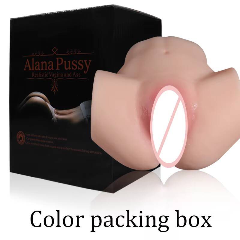 TPE Soft Male Masturbator Real Big Ass Pussy Sex Toys Artificial Lifelike Girl Ass Pussy Vagina for Men Masturbation