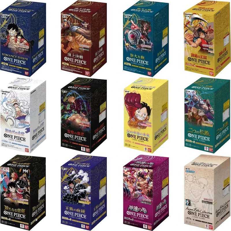 One Piece Card 112 Full Series Booster Box Anime Game Battle Collection Card Toy L251014