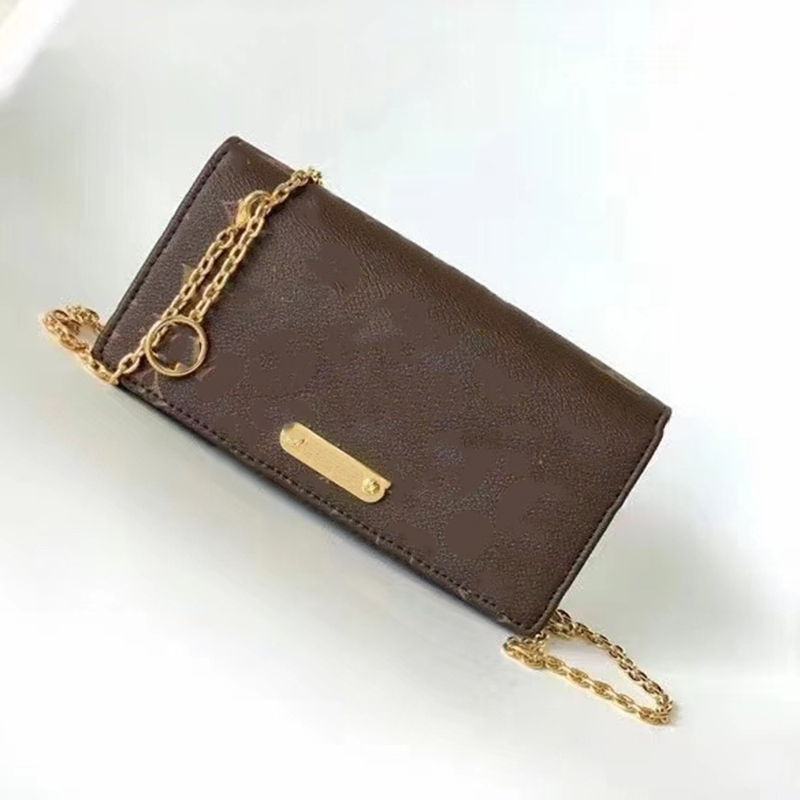 Elegant Monogrammed Compact Purse for Women - Durable Fabrication w/ Fashion Forward Crossbody Attachment M