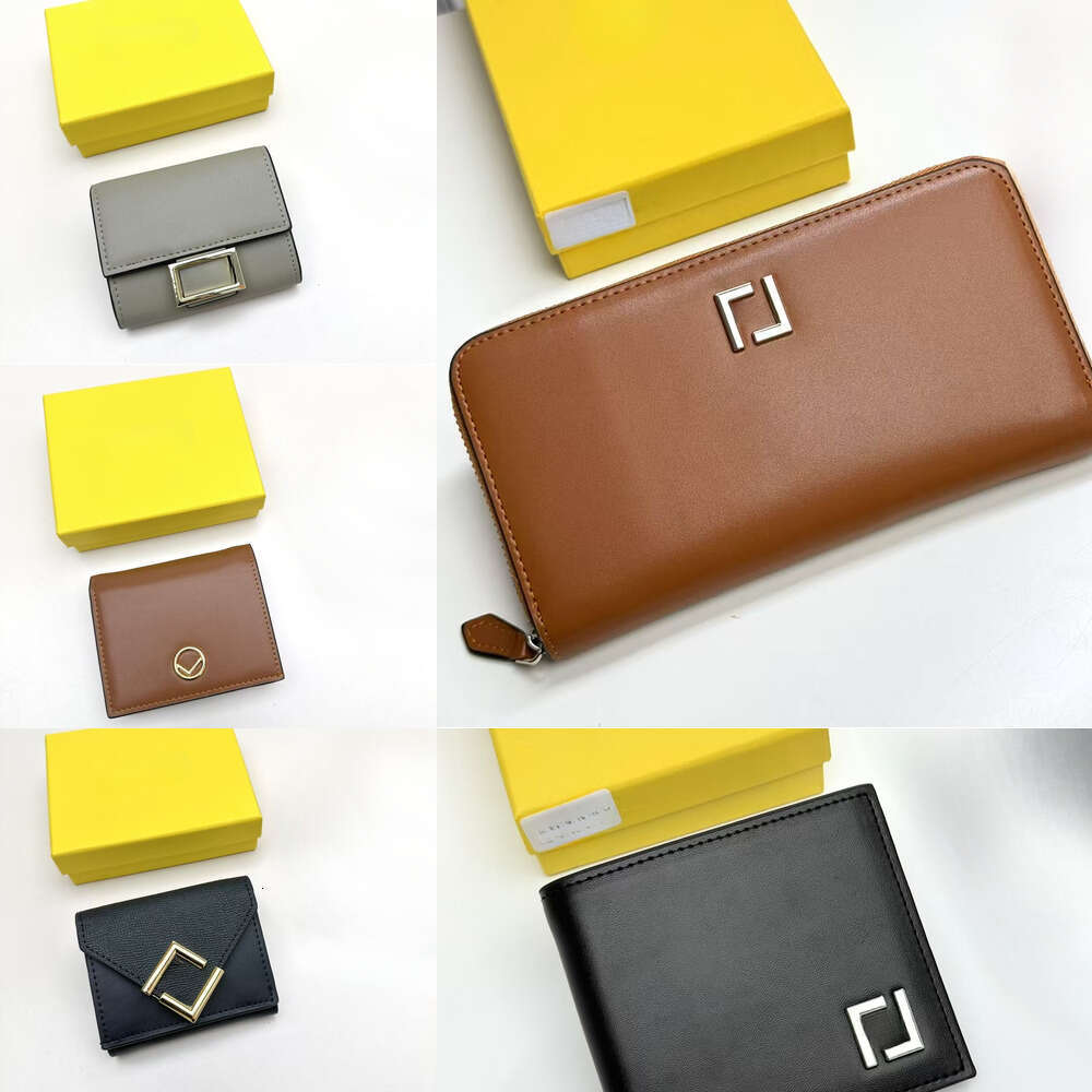 59 Ltaly Designer men's women's flip F cardholders wallets Flap Purse Leather weaving high-quality commuting flip clutch bags brand card holders ID card bags. 34 dc