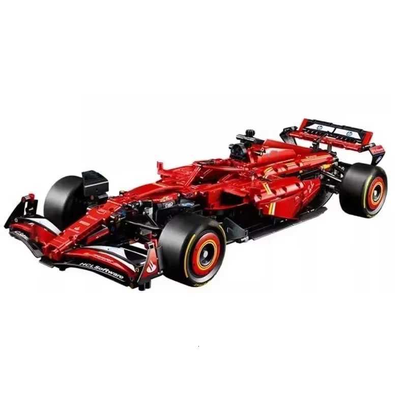 lcks New 407 Technology 18 F1 Formula racing Model Building Block Mechanical Set Assembly Toy Boy Birthday Gift F250928A Q251018