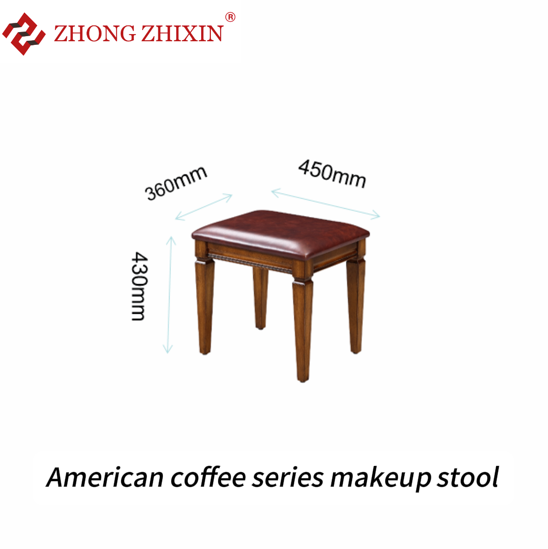 Zhongzhixin King Size Solid Wood Bedroom Set, Luxury American Style - Designer King Bed with Headboard + Nightstands, for Master Bedroom, Dark Brown