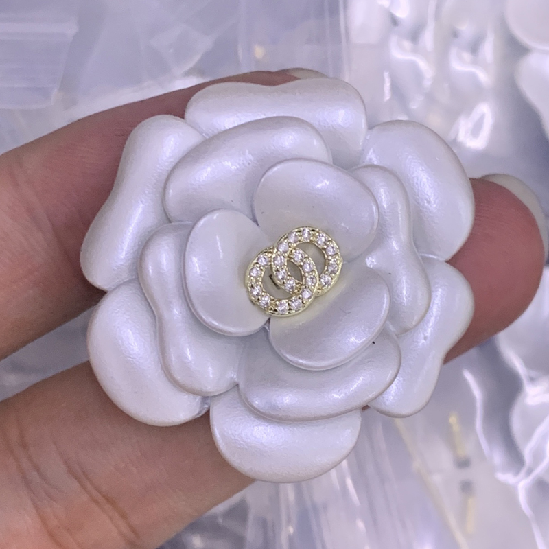 Designer Letter Pins Brooch Inlay Crystal Pearl Men Womens Copper Brooches Women's Pins Suit Pin Jewelry Clothing Decoration High-Quality Accessories