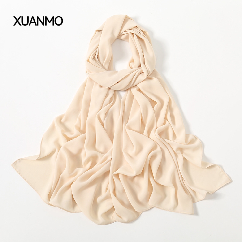 K1981 High-end solid color cashmere thick scarf, all-match warm neck scarf for autumn and winter, women's commuting daily fashion accessories, in
