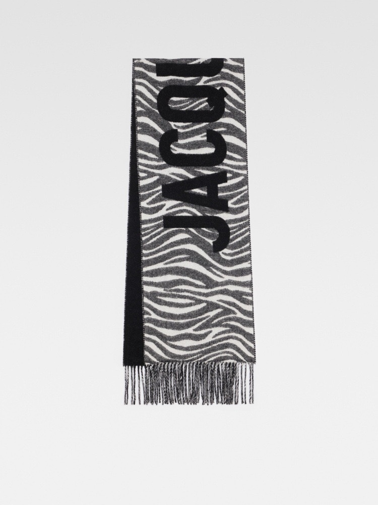 Classic designer scarf women's winter warm thick scarf cashmere wool fashion letter tassel design