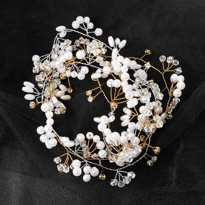 Bride Wedding Crystal Hair Vine Hair Comb Headband Hairpins Hairbands cessories Wedding Bridal Hair Jewelry cessories L250928U4HB