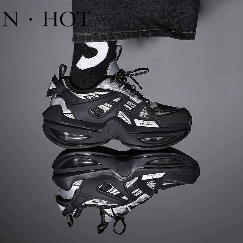 NHOT Designer Luxury Men's Dirty Shoes Breathable Air Cushion Trendy Basketball Shoes Dad Shoes Fashion Outdoor Anti Slip Wear-resistant Sports R