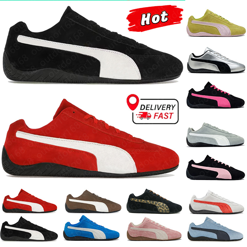 Men Casual shoes Ballet flats sneakers womens trainer black mauve mist Silver Germany Speedcats suede Whisp of Pink mens driving bella leather shoe