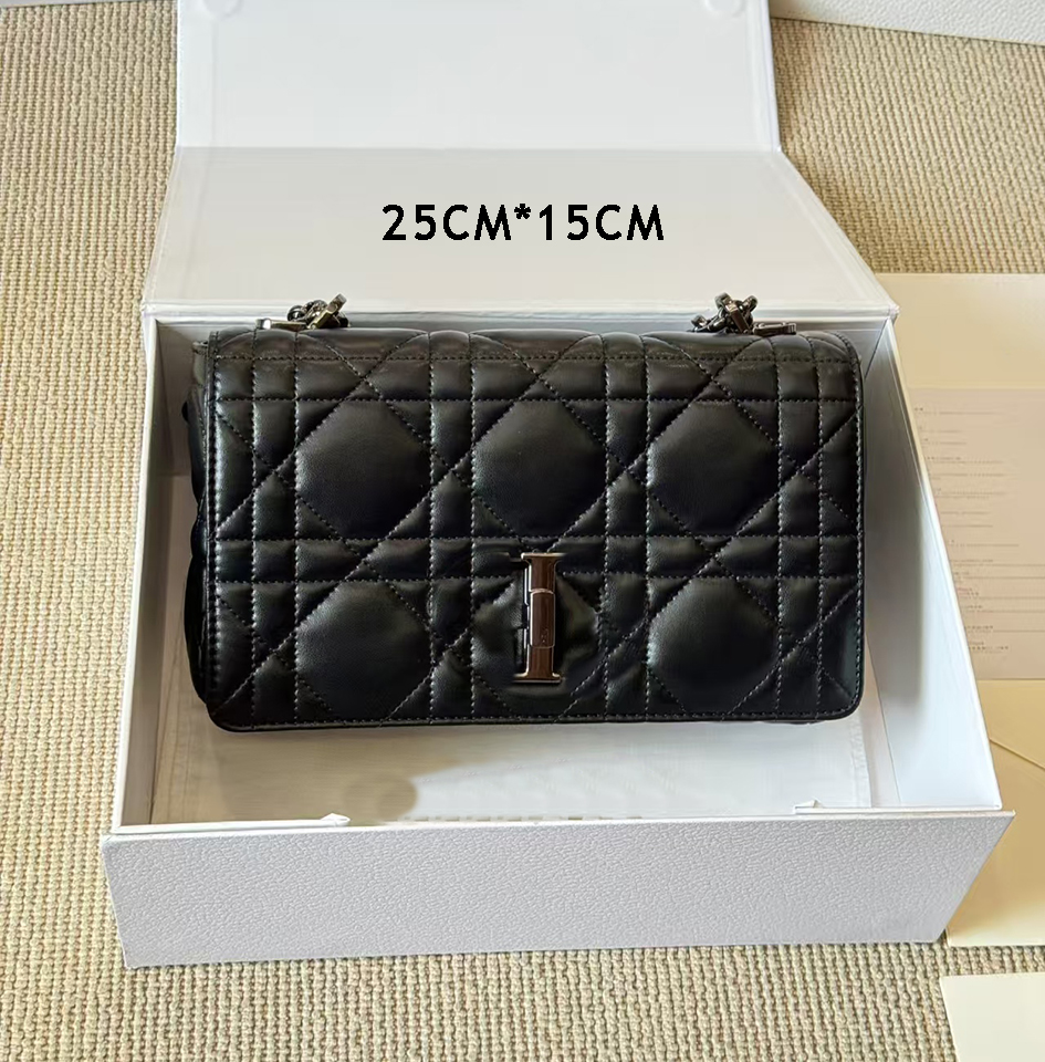 Designer miss lady bag Wallet On Chain Woc Classic Flap leather shoulder bag top quality Luxury Crossbody Bag Diamond Lattice bag