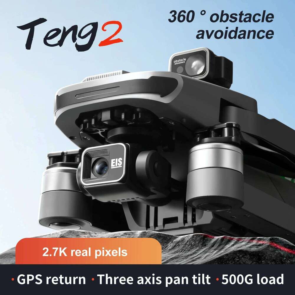 2025 S155 Pro Max Drone 5G GPS Professional 8K HD Aerial Photography 3-Aixs-Gimbal Load 500G No/360 Obstacle Avoidance Quadrotor Dron