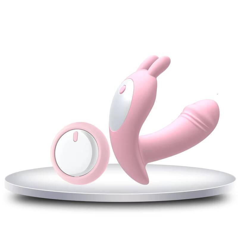 Female External Insertable Wearable Vibrator Orgasm Flirting Vibrating Stick Adult Sex Toys for SelfPleasure