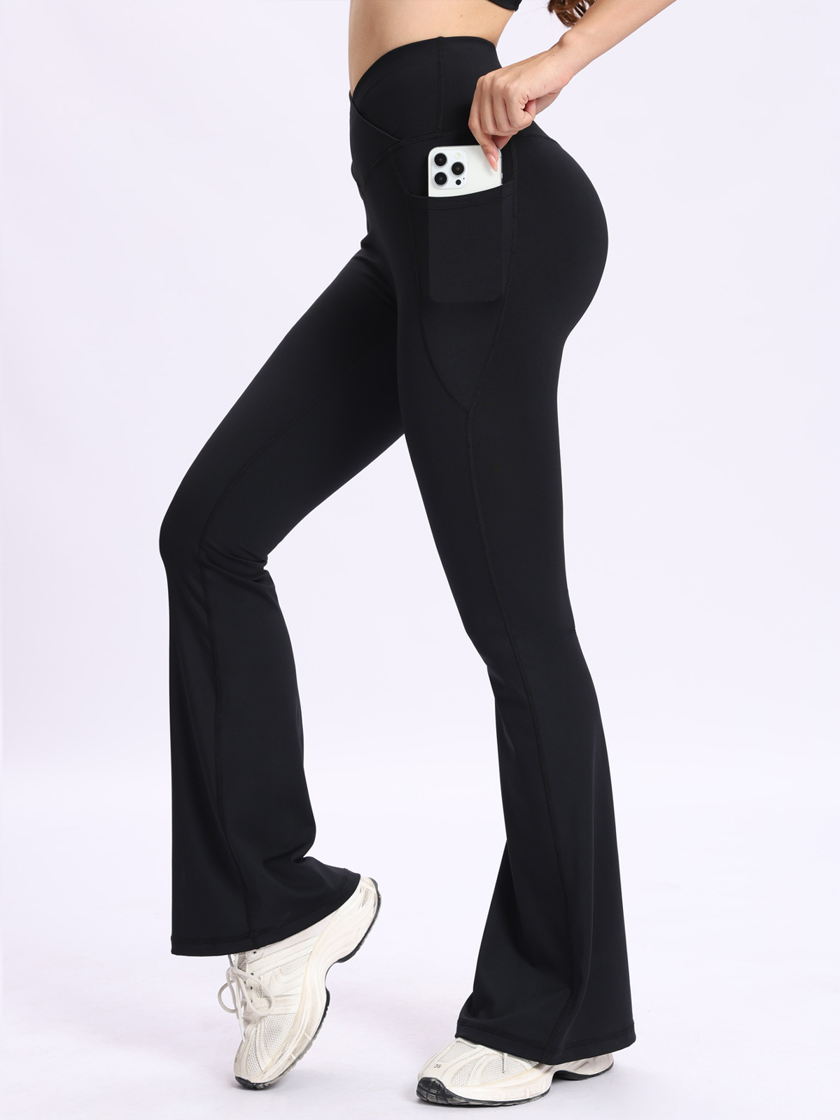Women's Yoga Pants Leggings, Women's Yoga Flared Pants, Sportswear Casual Work Pants