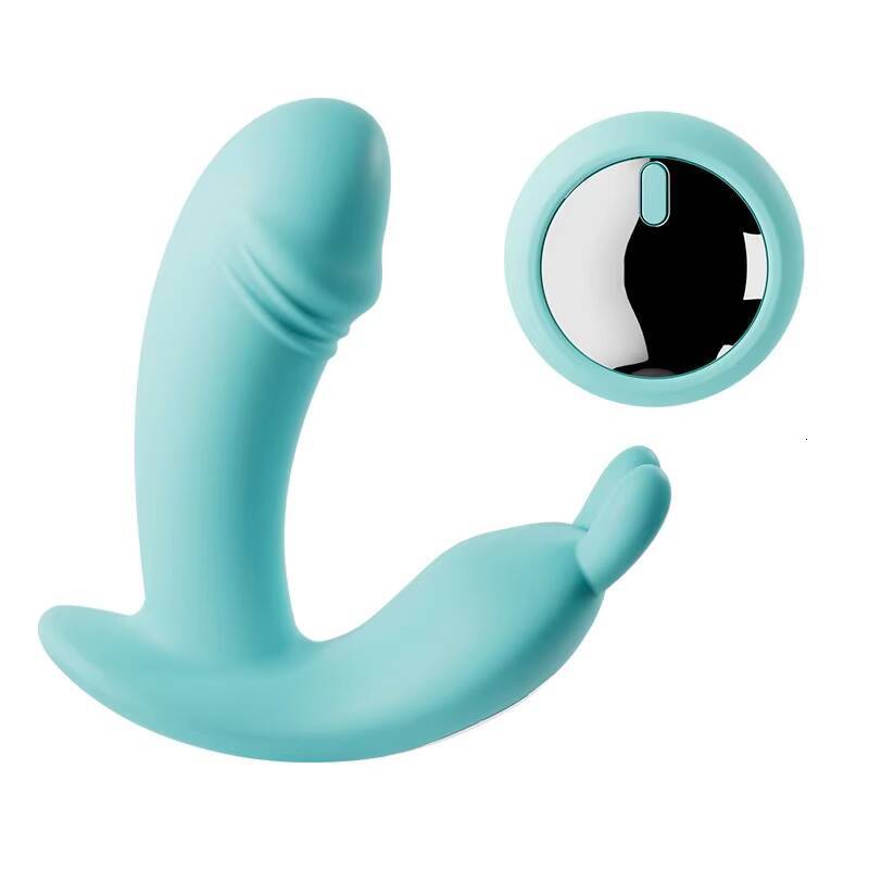 Female External Insertable Wearable Vibrator Orgasm Flirting Vibrating Stick Adult Sex Toys for SelfPleasure
