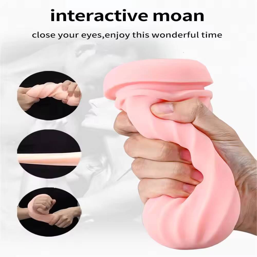Best Selling Smart Counting Male Sexy Adult Products Machine Sucking Sound Vibrating Masturbation Cup for Men