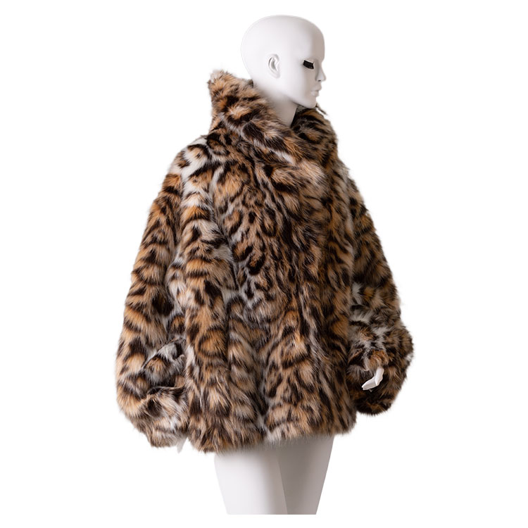 Eco-Friendly Womens Longline Faux Mink Coat With Detachable Hood & Elasticated Waistband for Added Comfort hot-sale products