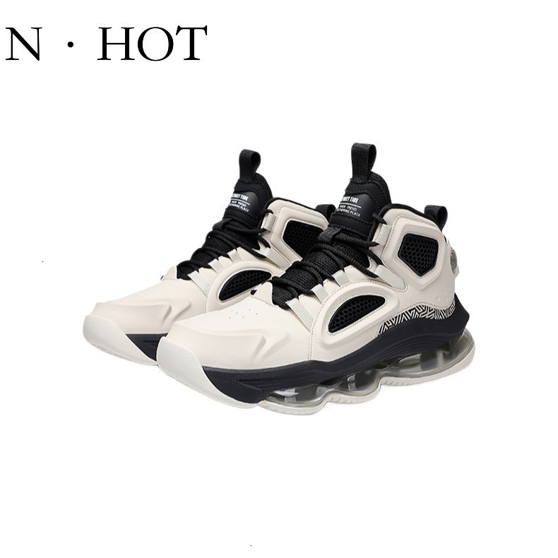 NHOT Designer Luxury Men's Sports Shoes Anti Slip Wear-resistant Shock-absorbing High Top Basketball Shoes Fashion Casual Breathable Air Cushione