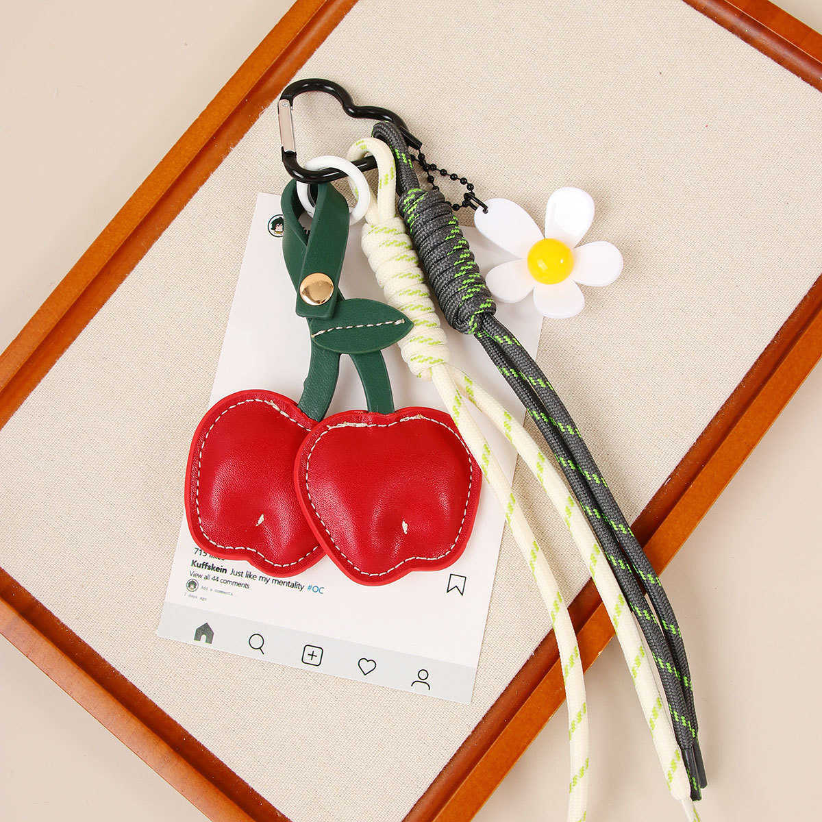 New Highquality Pu Bag Pendant Casual Versatile Accessory Gift Pendant H250928