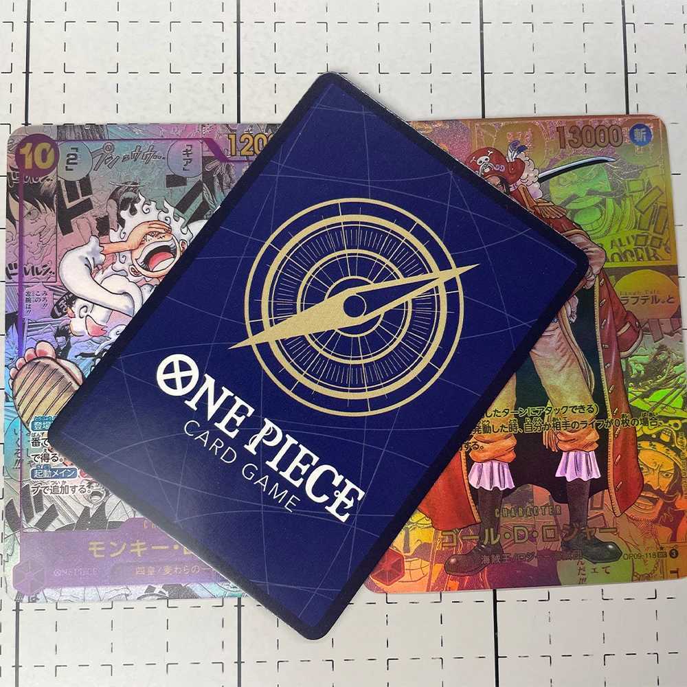 Anime Collection Card Monkey D Gol D Roger OP05 OP09 Manga SEC Refractive Color Card Textured Child Gifts L2509299JBP