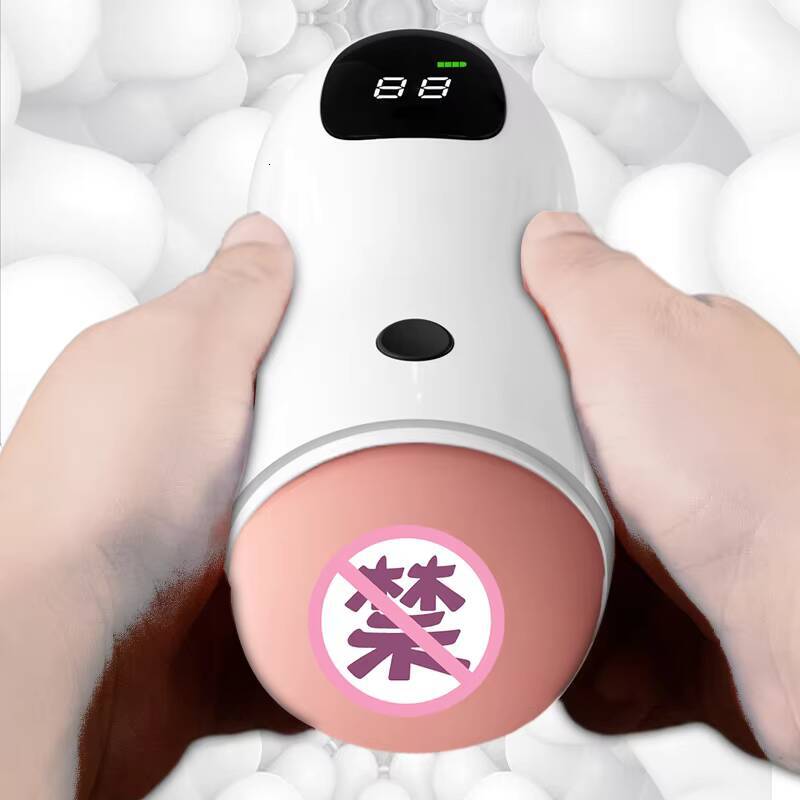 Chinese Manufacturers Automatic Thrusting Telescopic Sucking Male Masturbator Men Sex Product