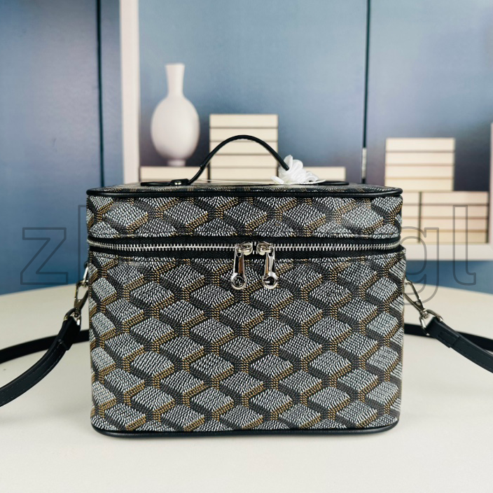 10A quality Designer bags Muse Vanity Case bag Luxury handbags leather makeup bag Womens mens tote cosmetic bag fashion crossbody Shoulder bag travel bag Evening Bag