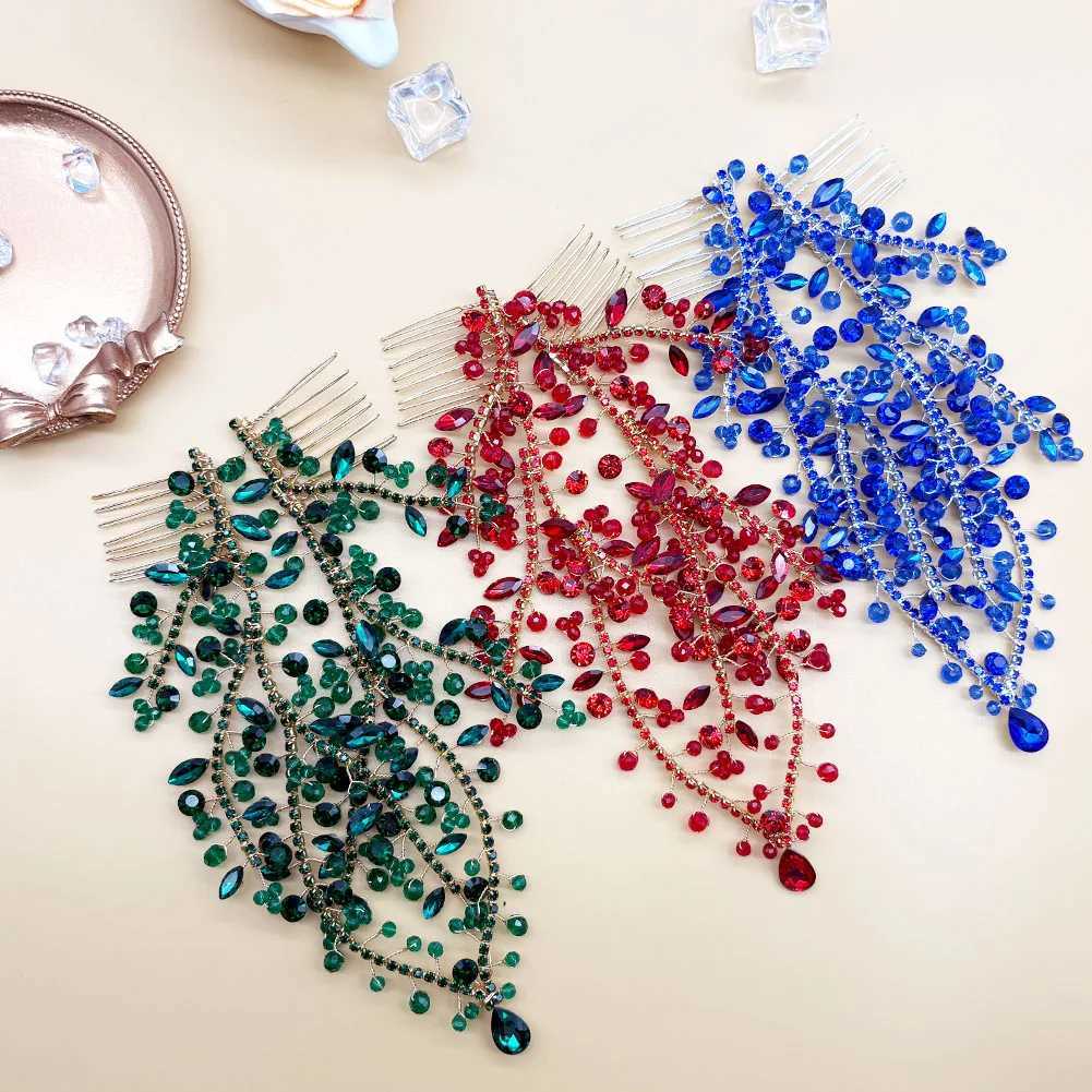 DZ215 Bling Indian Pendant Forehead Chain Jewelry Tiara Headpiece Bridal Headdress Crystal Wedding Headwear cessories Gift L250928H2KW