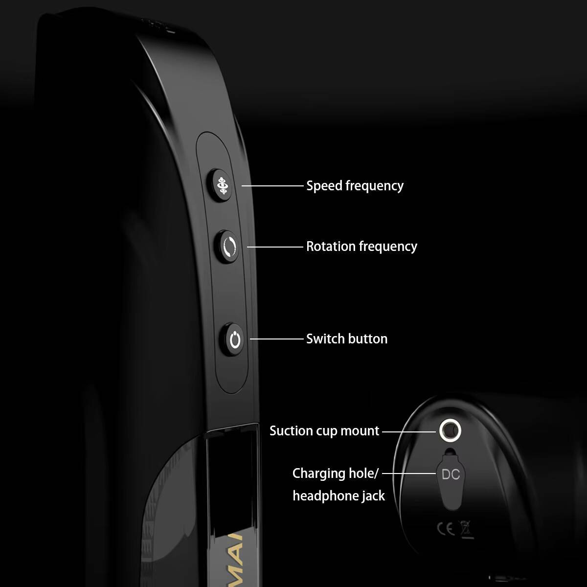 Intelligent Electric Masturbator for Men New Adult Toys with MultiSpeed Adjustment and Sucking Vibrator Features